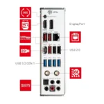 MSI MPG B650 Edge WiFi ATX DDR5 Motherboard