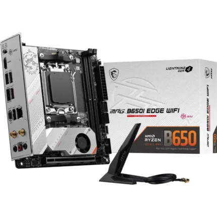 MSI MPG B650I Edge WIFI Mini ITX, DDR5 Gaming Motherboard