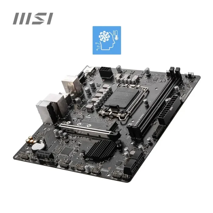 MSI PRO H610M-E DDR4 LGA 1700 Socket Micro-ATX Intel H610 Chipset DDR4 Motherboard for Desktop MSI PRO H610M-E DDR4 LGA 1700 Socket Micro-ATX Intel H610 Chipset DDR4 Motherboard for Desktop