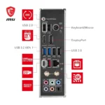 MSI Z790 GAMING PLUS WIFI LGA 1700Socket ATX Intel Z790 Chipset DDR5 Motherboard