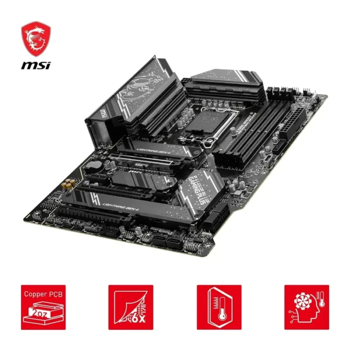 MSI Z790 GAMING PLUS WIFI LGA 1700Socket ATX Intel Z790 Chipset DDR5 Motherboard
