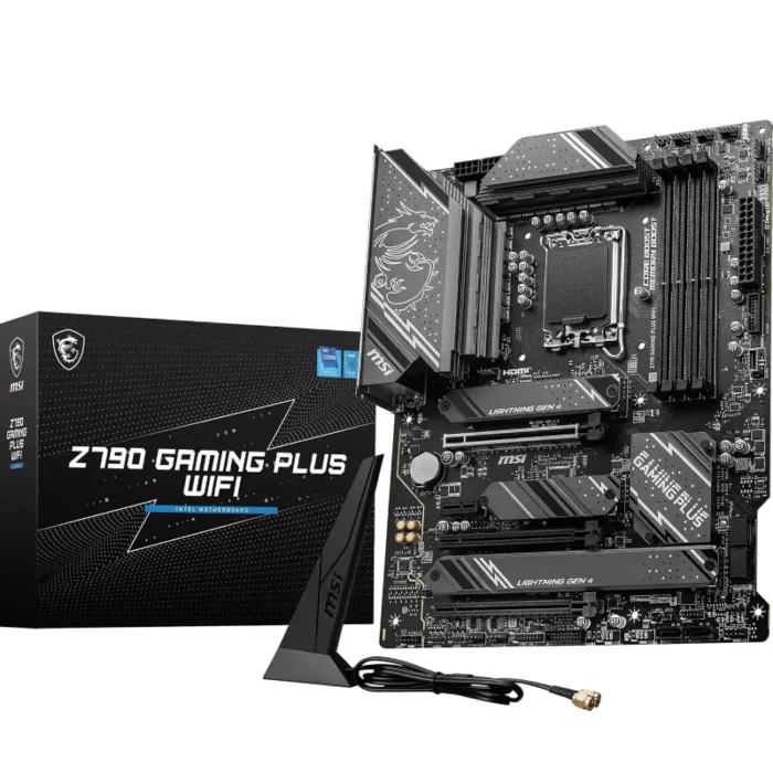 MSI Z790 GAMING PLUS WIFI LGA 1700Socket ATX Intel Z790 Chipset DDR5 Motherboard