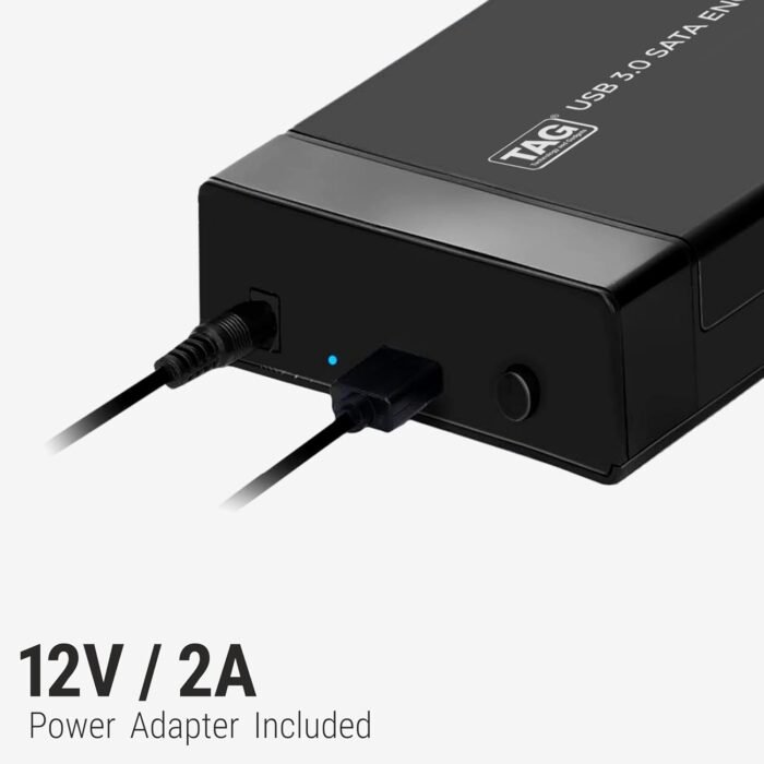 TAG USB 3.0 Combo HDD Casing SATA to USB 3.0 Portable External Enclosure