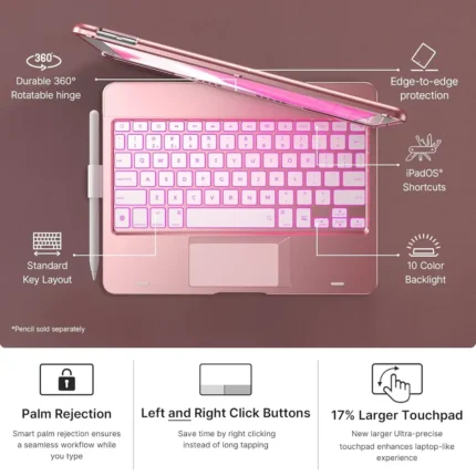 Typecase Flexbook iPad Keyboard With Gesture Trackpad