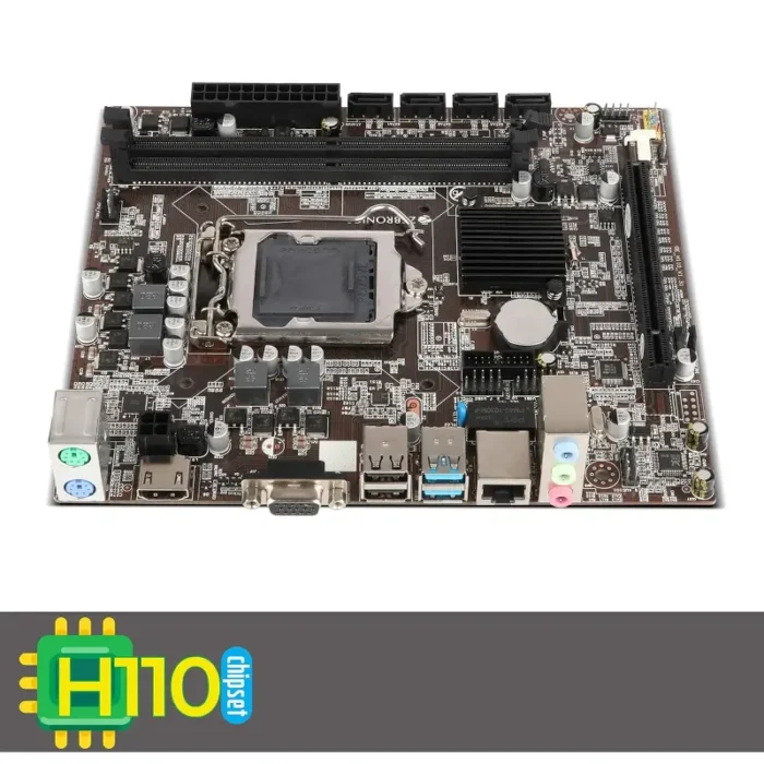 ZEBRONICS Zeb H110-D4 MicroATX LGA 1151 Socket DDR4 Motherboard ZEBRONICS Zeb H110-D4 MicroATX LGA 1151 Socket DDR4 Motherboard