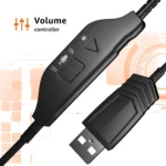 Amazon Basics 7.1 Channel RGB Wired Over Ear Gaming Headphones with Mic