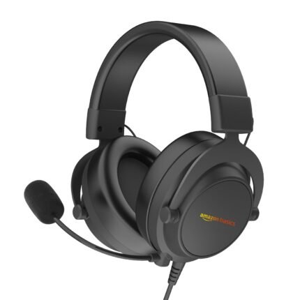 Amazon Basics 7.1 Wired Over-Ear Gaming Headphones with Mic