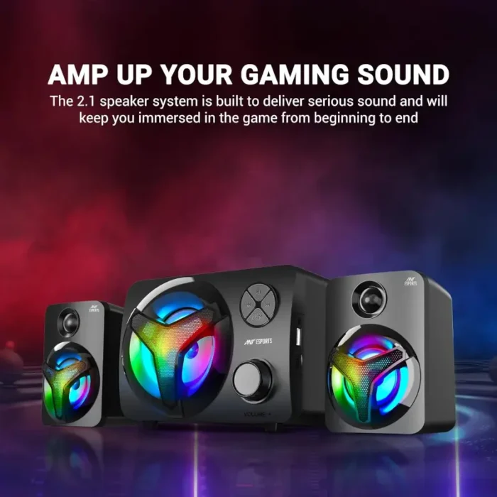 Ant Esports GS350 Pro LED Lighting Stereo Gaming Speaker