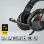 Ant Esports H1100 Pro RGB Wired Over Ear Gaming Headphones with Mic (Black) 3 Ant Esports H1100 Pro RGB Wired Over Ear Gaming Headphones with Mic