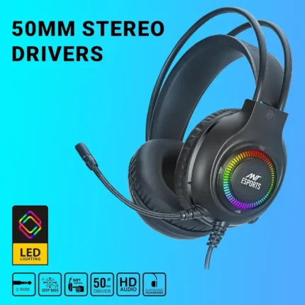 Ant Esports H580 Gaming Headphone with Microphone