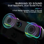 Aula N-169B RGB Bluetooth Gaming Speaker With 3D Surround Soundbar