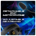 Cosmic Byte Inferno 2.4Ghz Wireless + Bluetooth + Wired Headphone With Microphone