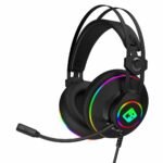 Cosmic Byte Proteus Headset Dual Input USB and 3.5mm, 7.1 Surround Sound, RGB LED, ENC Microphone