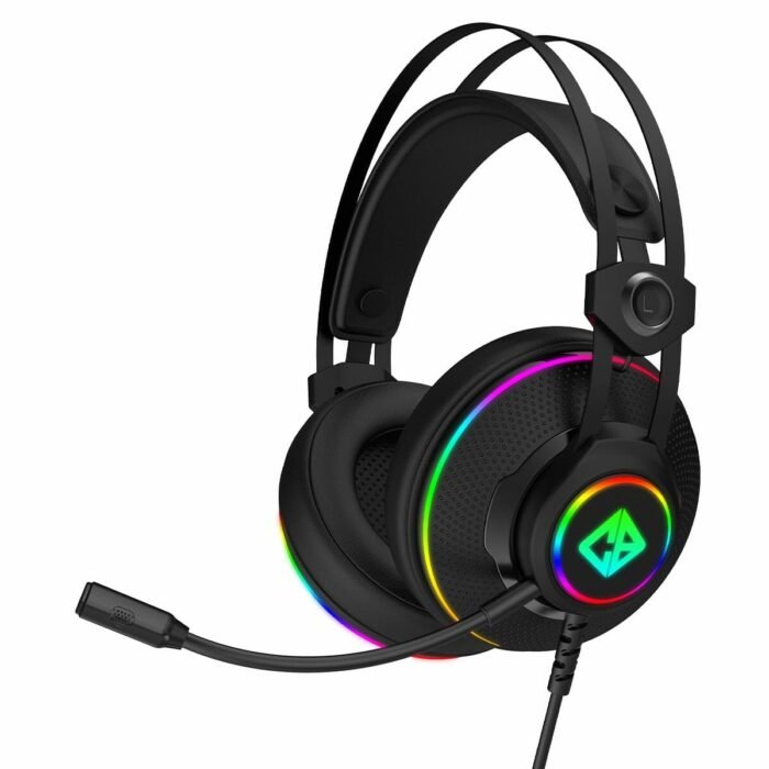 Cosmic Byte Proteus Headset Dual Input USB and 3.5mm, 7.1 Surround Sound, RGB LED, ENC Microphone