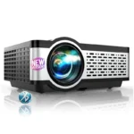 E Gate i9 Pro-Max 4X Brighter, FHD 1080p, Bluetooth inbuilt Speaker Projector