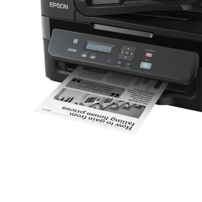 Epson EcoTank M200 Multifunction All-in-one High Performance Printing in Black and White Everyday Epson EcoTank M200 Multifunction All-in-one High Performance Printing in Black and White Everyday