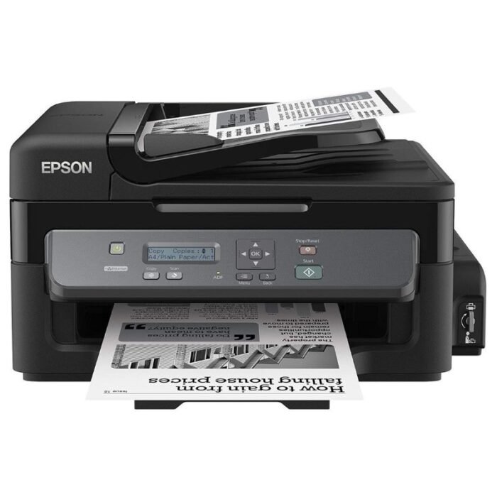 Epson EcoTank M200 Multifunction All-in-one High Performance Printing in Black and White Everyday Epson EcoTank M200 Multifunction All-in-one High Performance Printing in Black and White Everyday