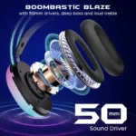 HAMMER Blaze Wired Over Ear Gaming Headphones with Mic 3 HAMMER Blaze Wired Over Ear Gaming Headphones with Mic