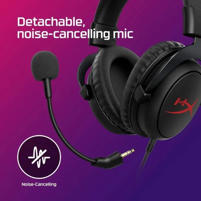 HyperX Cloud Core On-Ear Wired Gaming Headset with Mic HyperX Cloud Core On-Ear Wired Gaming Headset with Mic
