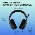 HyperX Cloud Stinger 2 Core Essential PC Wired Gaming Headphone with MIC