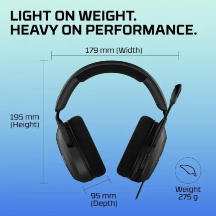 HyperX Cloud Stinger 2 Core Essential PC Wired Gaming Headphone with MIC