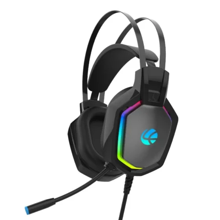 LAPCARE Bunker II Wired Over Ear Gaming Headphones with Mic
