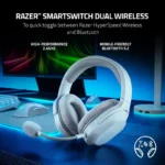 Razer Barracuda X Multi-Platform Wireless Gaming Headphone (Mercury White, RZ04-04430200-R3M1) 2 Razer Barracuda X Multi-Platform Wireless Gaming Headphone