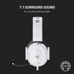 Razer BlackShark V2 X Wired Gaming Headphone (White, RZ04-03240700-R3M1) 6 Razer BlackShark V2 X Wired Gaming Headphone