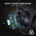 Razer Kraken V3 X Wired Gaming Headset with Active Noise Cancellation (RZ04-03750100-R3M1) 3 Razer Kraken V3 X Wired Gaming Headset with Active Noise Cancellation