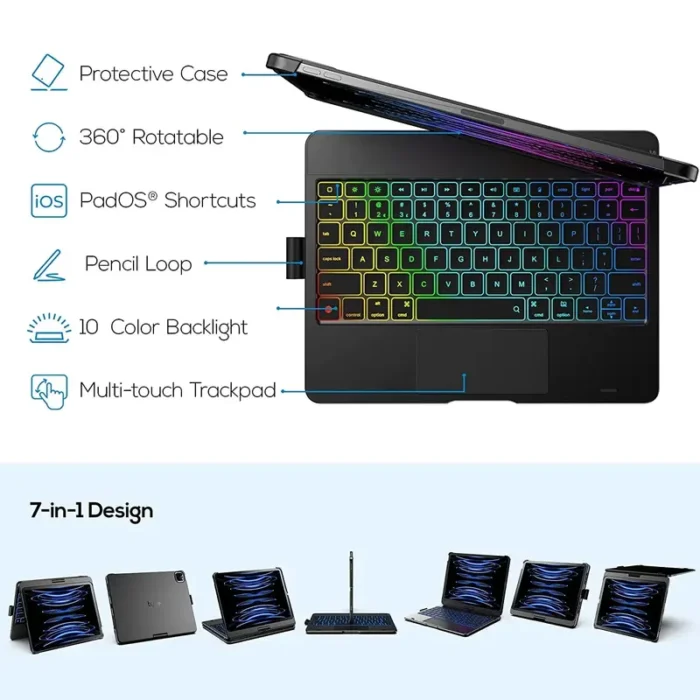 typecase Flexbook Keyboard Case for iPad Air 11