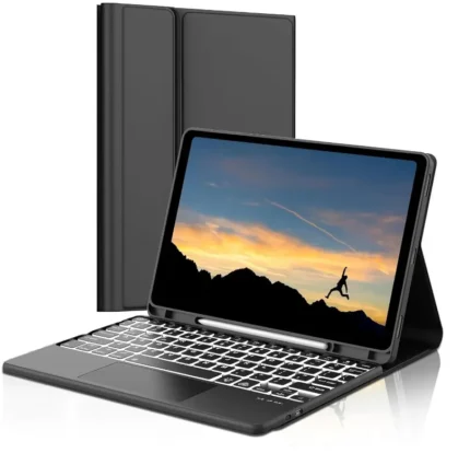 typecase Keyboard Case for iPad 10.2 Inch (9th, 8th, 7th Gen), iPad Air 3, iPad Pro 10.5, Multi Touch Trackpad