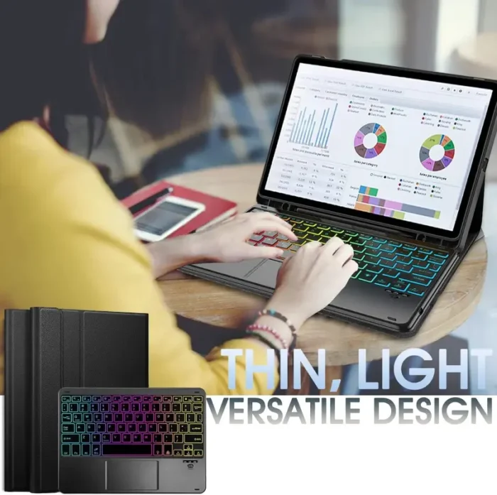 typecase Keyboard Case for iPad 10.2 Inch (9th, 8th, 7th Gen), iPad Air 3, iPad Pro 10.5, Multi Touch Trackpad typecase Keyboard Case for iPad 10.2 Inch (9th, 8th, 7th Gen), iPad Air 3, iPad Pro 10.5, Multi Touch Trackpad