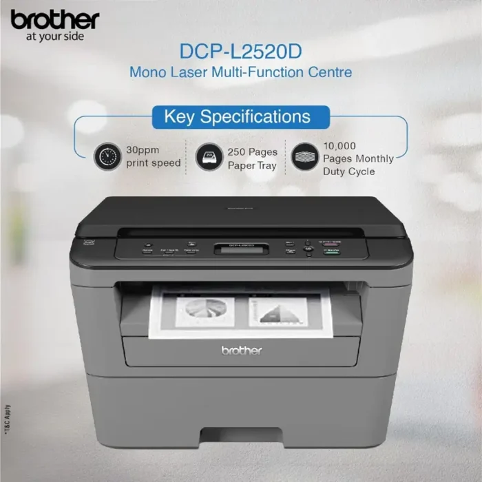 Brother DCP-L2520D Automatic Duplex Laser Printer Brother DCP-L2520D Automatic Duplex Laser Printer