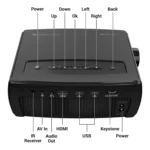 ZEBRONICS PIXAPLAY 15 Smart LED Projector with 5500 lumens, 4K Support Dolby A