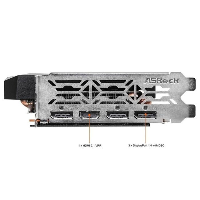 ASRock Challenger D Radeon RX 6600 XT GDDR6 8GB AMD Radeon Chipset 128 bit 2000 MHz Graphics Card