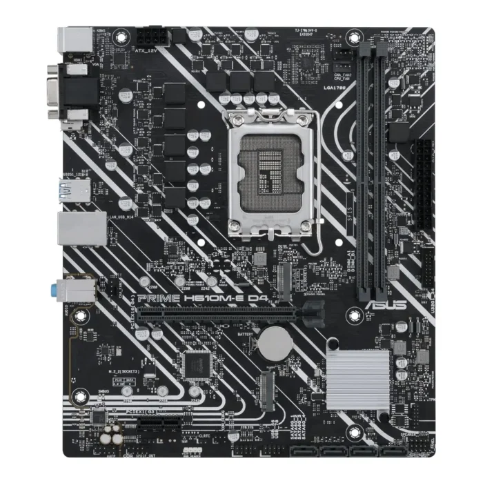 ASUS Prime H610M-E D4-CSM mATX DDR4 Commercial Motherboard ASUS Prime H610M-E D4-CSM mATX DDR4 Commercial Motherboard