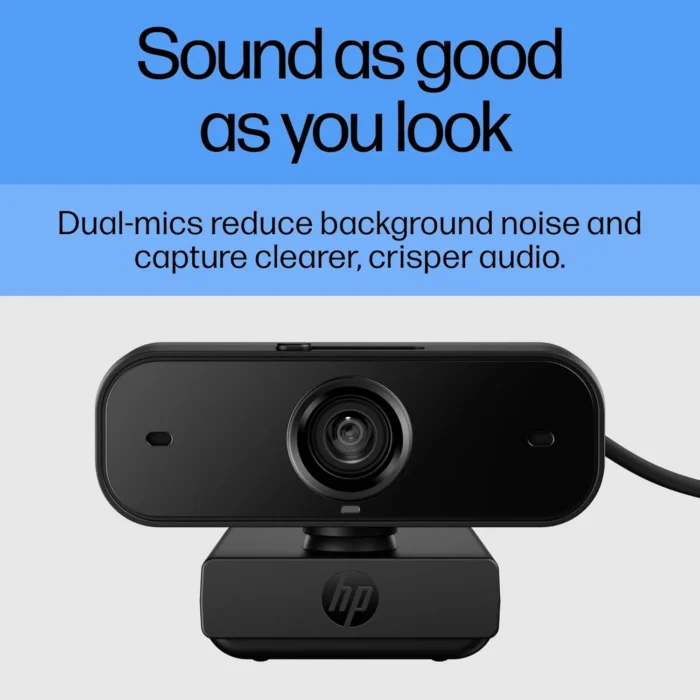 HP 430 2 MP Full HD Webcam with USB Connectivity
