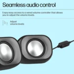 HP DHS-2111 6W Wired Laptop and Desktop Speaker