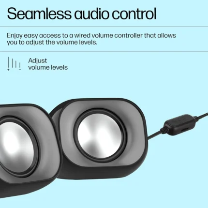 HP DHS-2111 6W Wired Laptop and Desktop Speaker