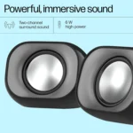 HP DHS-2111 6W Wired Laptop and Desktop Speaker