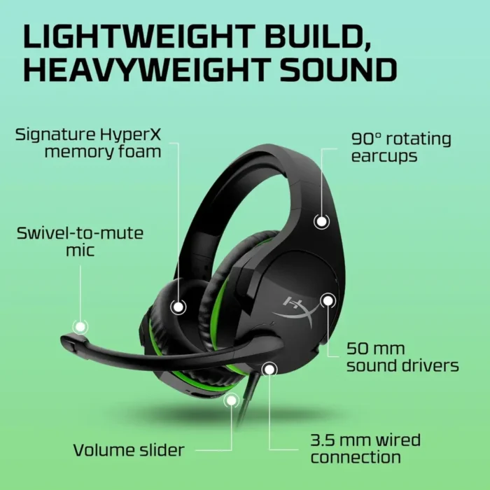 HyperX CloudX Stinger Core Wired Gaming Headset