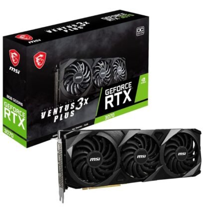 MSI GeForce RTX 3070 VENTUS 3X PLUS 8G OC LHR 8GB GDDR6 Gaming Graphics Card