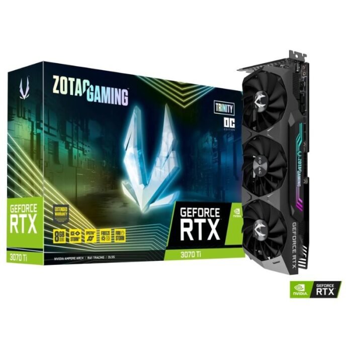 Zotac Gaming GeForce RTX 3070 Ti Trinity GDDR6X 8GB Graphics Card