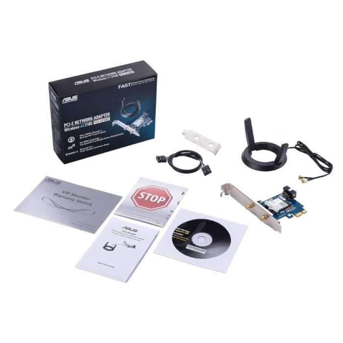 ASUS PCE-AC58BT 5 GHz 1733 Mbps Wifi Speed Dual Band Network Adapter