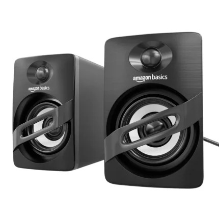 Amazon Basics Portable Multimedia Laptop & Desktop Speaker