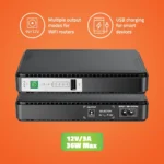 Artis AR-MINIDC-3 Mini UPS for WiFi RouterModemSet top Box Devices 8800mAh Battery