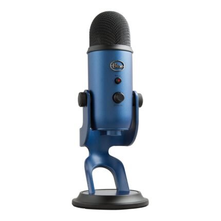 Blue Yeti USB Microphone for Recording, Streaming, Gaming, Podcasting on PC and Mac, Condenser Mic for Laptop or Computer