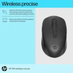 HP 150 Wireless Ambidextrous 1600 DPI Optical Tracking Wireless Mouse