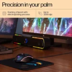 HP M270 Backlit USB Wired Gaming Mouse with 6 Buttons