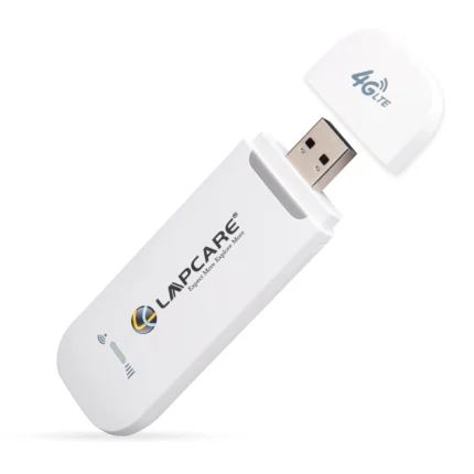 Lapcare F90 4G USB Dongle with Wi-Fi Works with All The Telecom Operators